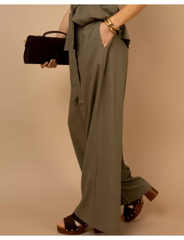 Pantalon large