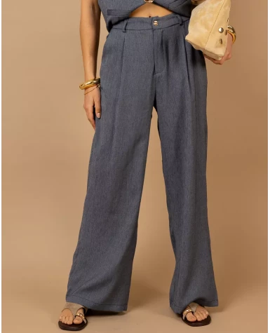 Pantalon boutons