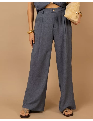 Pantalon boutons