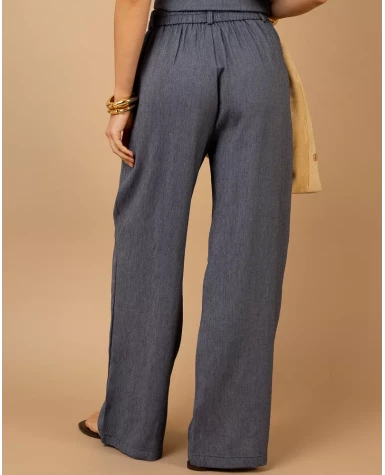 Pantalon boutons