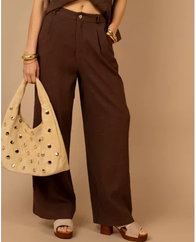 Pantalon boutons