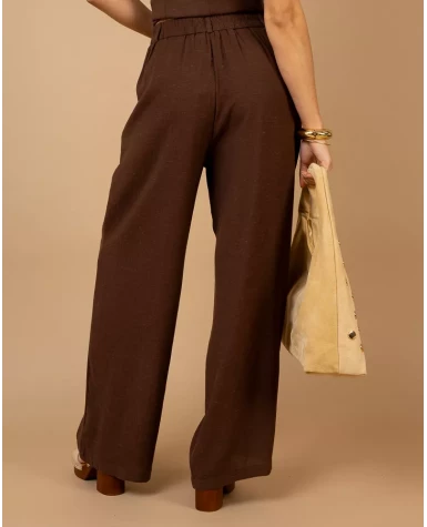 Pantalon boutons