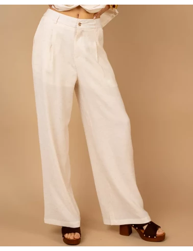 Pantalon boutons