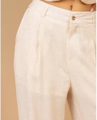 Pantalon boutons