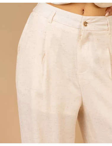 Pantalon boutons