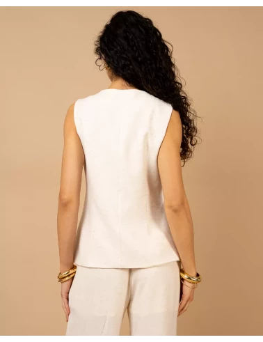 Gilet boutons
