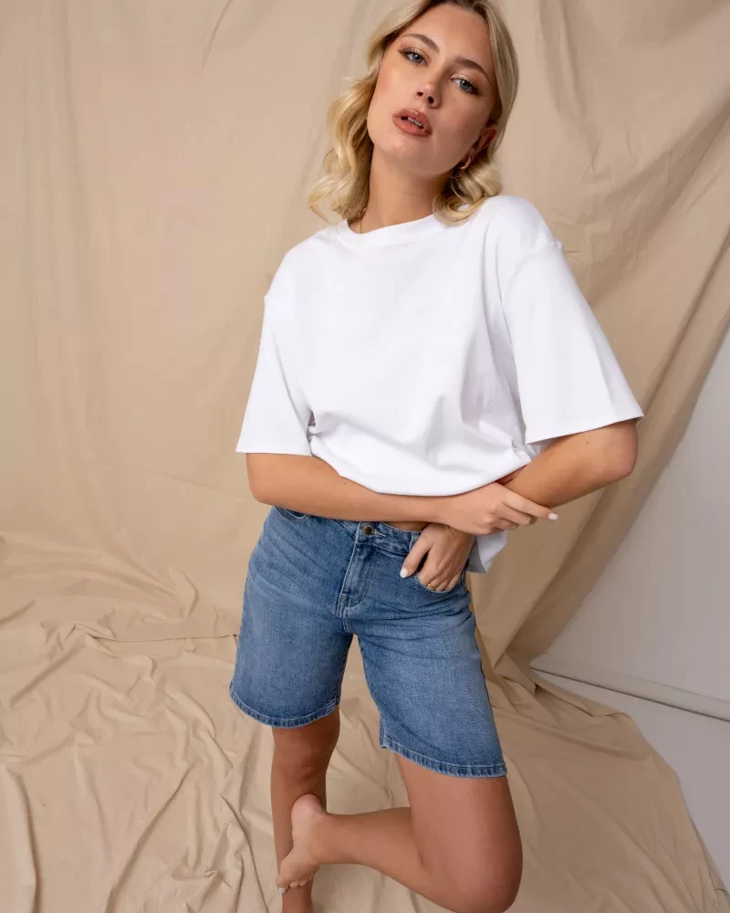 Bermuda en jean