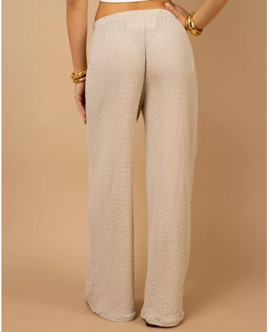 Pantalon gaufre