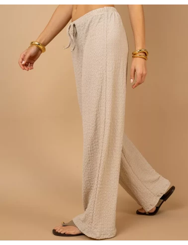 Pantalon gaufre
