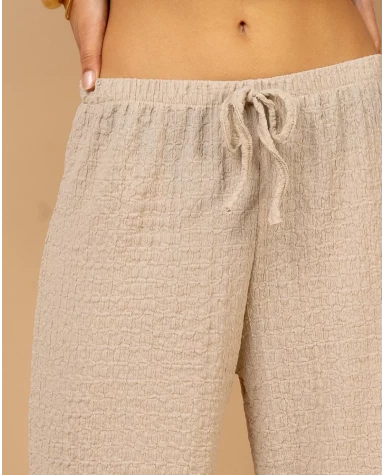 Pantalon gaufre