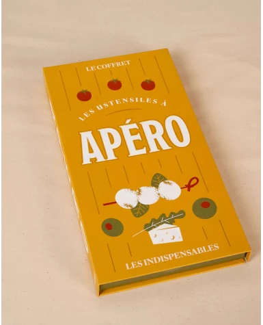 Coffret livre apéro