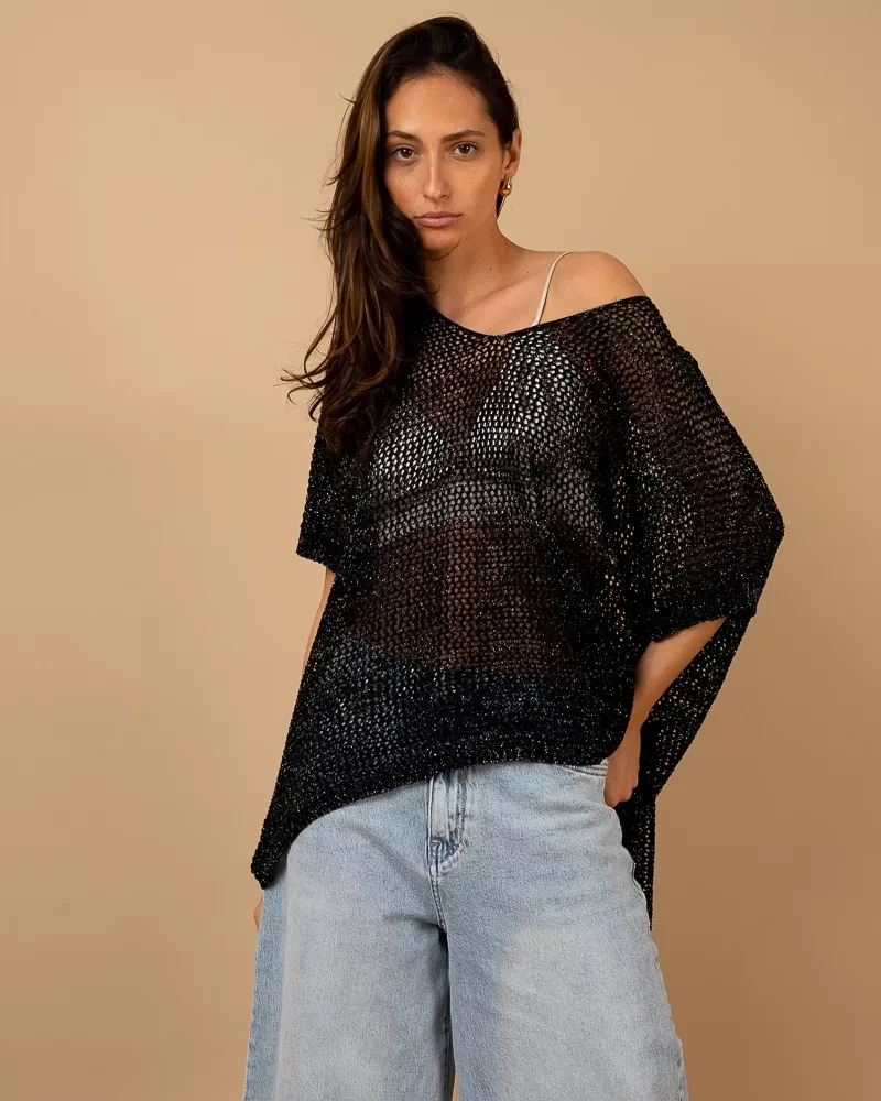 Oversize lurex