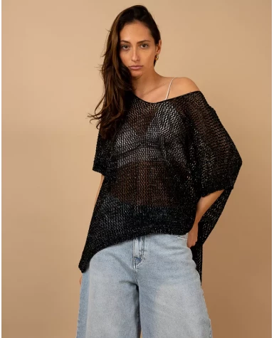 Oversize lurex