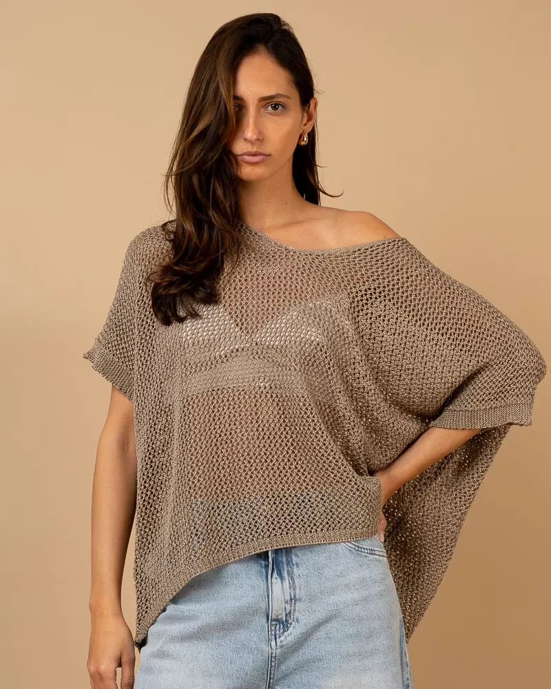 Oversize lurex