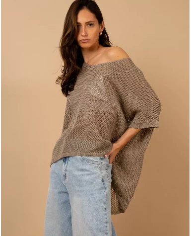 Oversize lurex