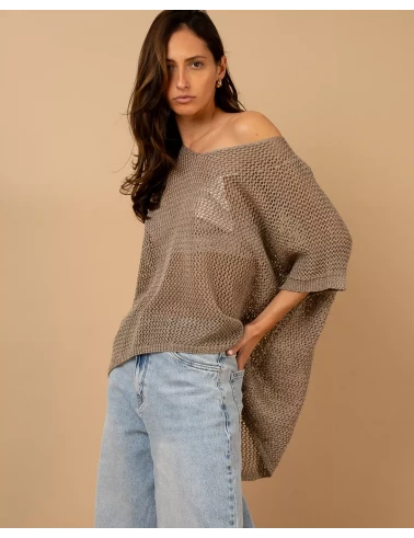 Oversize lurex