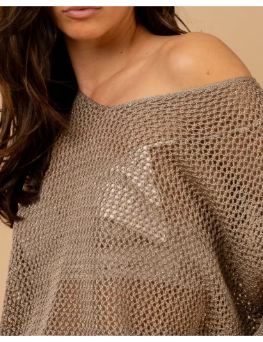 Oversize lurex