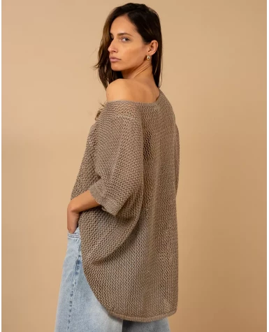 Oversize lurex
