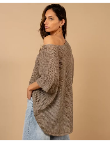 Oversize lurex