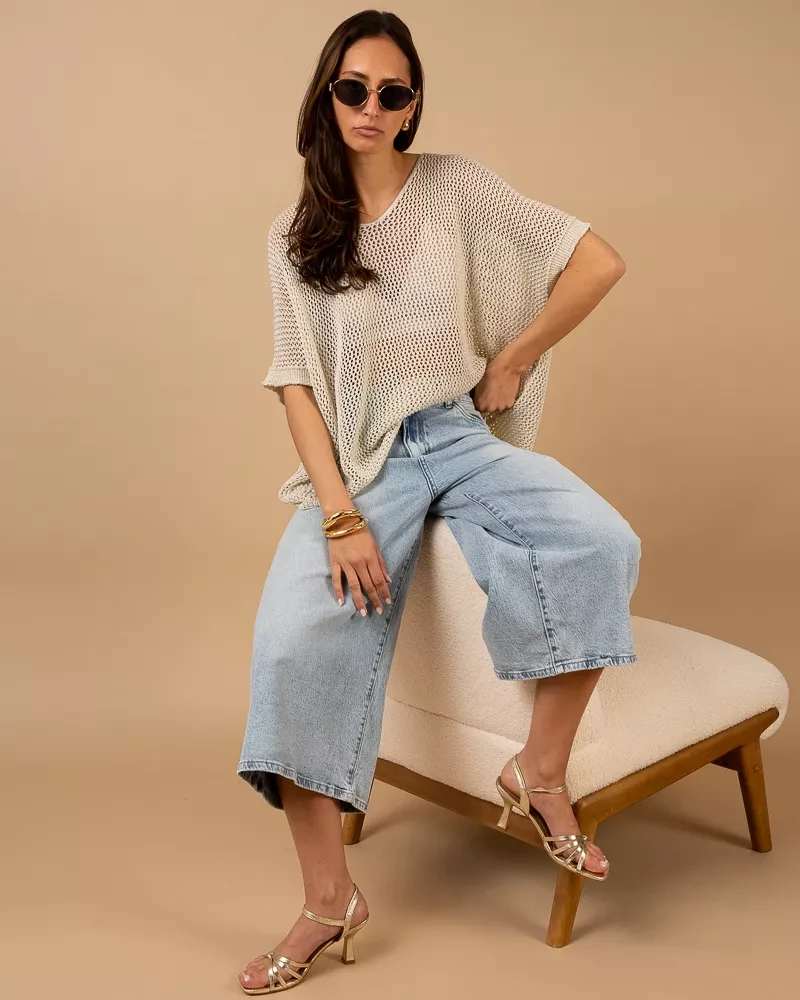 Oversize lurex