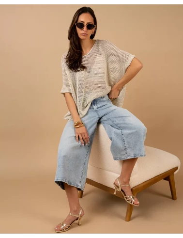 Oversize lurex