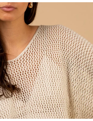 Oversize lurex