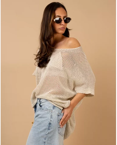 Oversize lurex