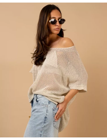 Oversize lurex