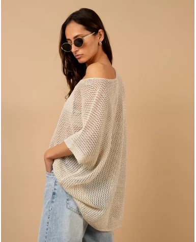 Oversize lurex