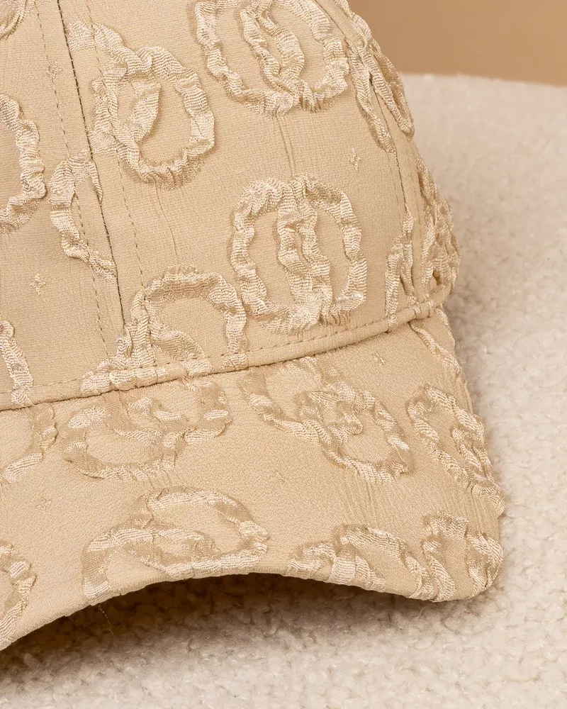Casquette texturée