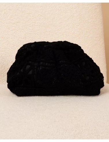 Pochette macramé