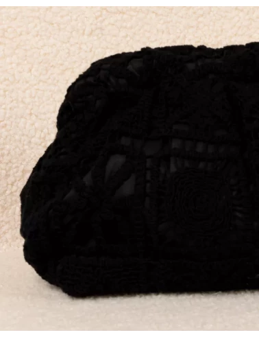 Pochette macramé