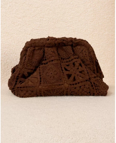 Pochette macramé