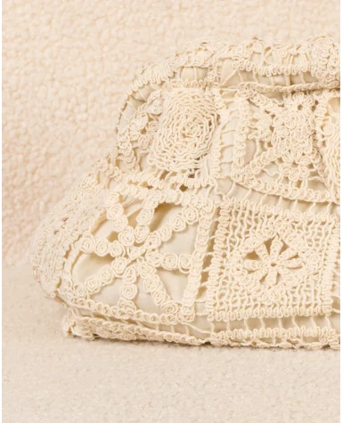 Pochette macramé