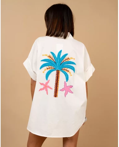 Chemise Palmiers