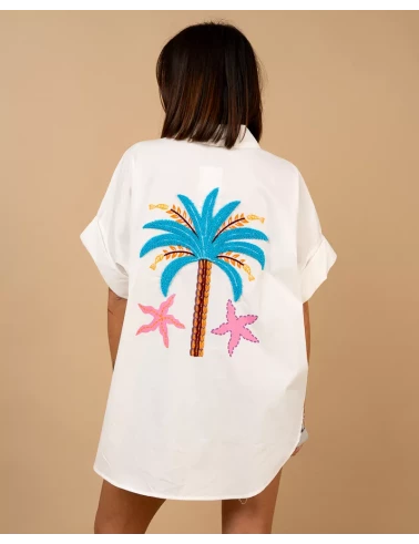 Chemise Palmiers