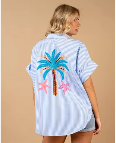 Chemise Palmiers