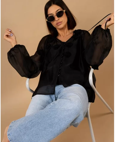 Blouse fleurs fluide