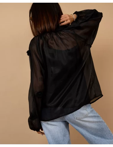 Blouse fleurs fluide
