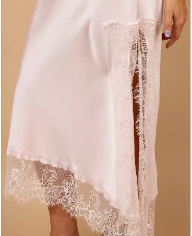 Jupe asymétrique dentelle