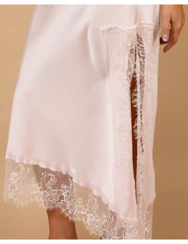 Jupe asymétrique dentelle