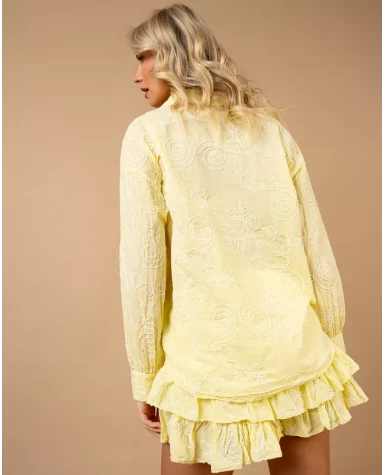 Chemise brodée