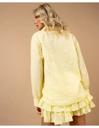 Chemise brodée