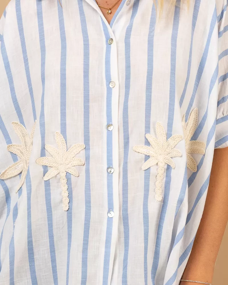 Chemise palmiers