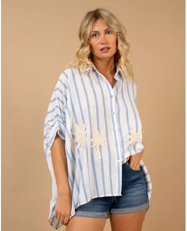 Chemise palmiers