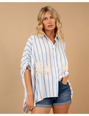 Chemise palmiers