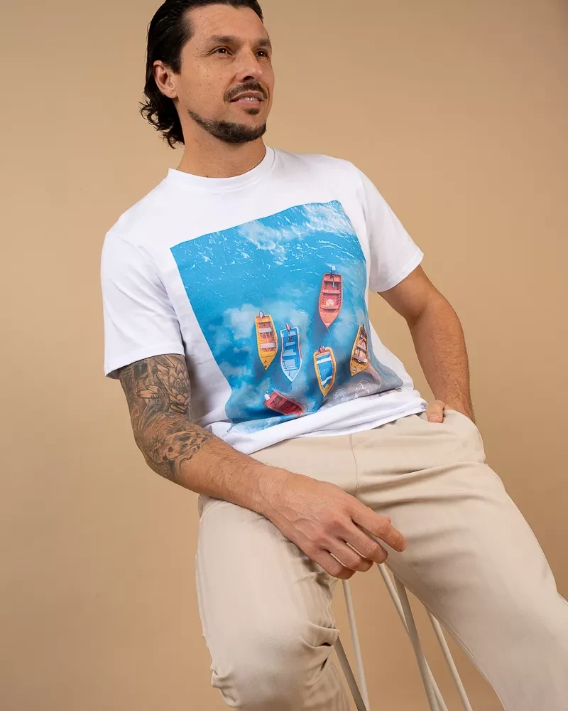 T-Shirt Bateau
