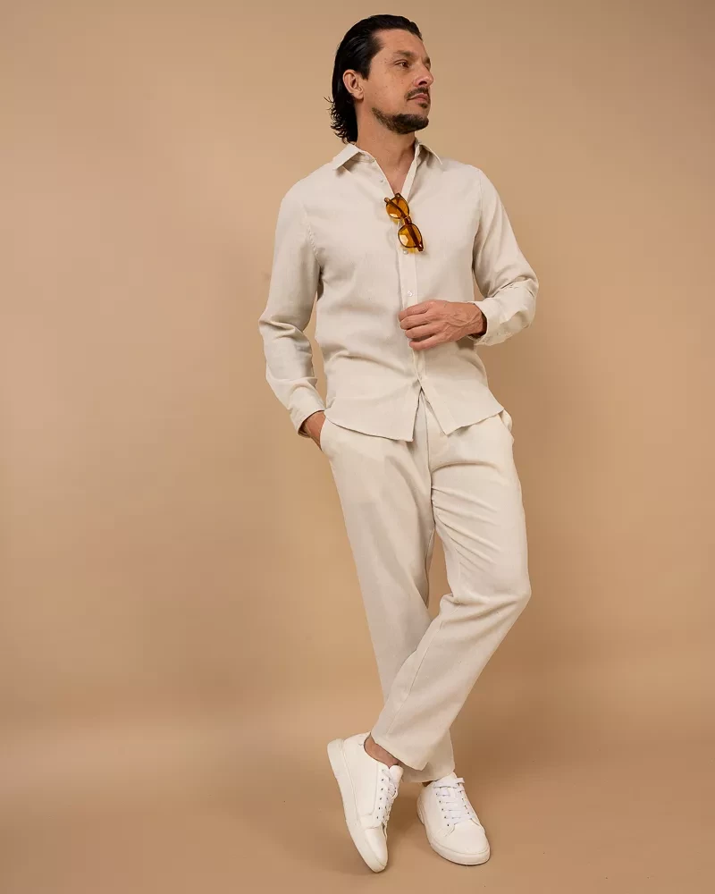 Pantalon Lin