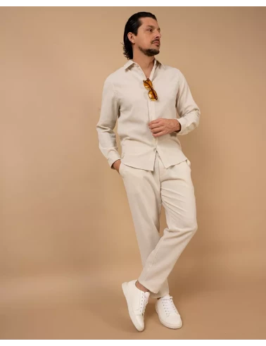 Pantalon Lin