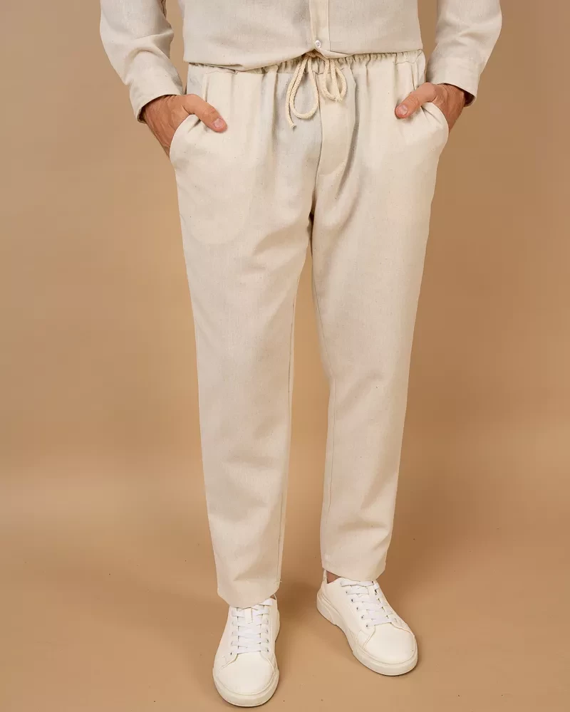 Pantalon Lin